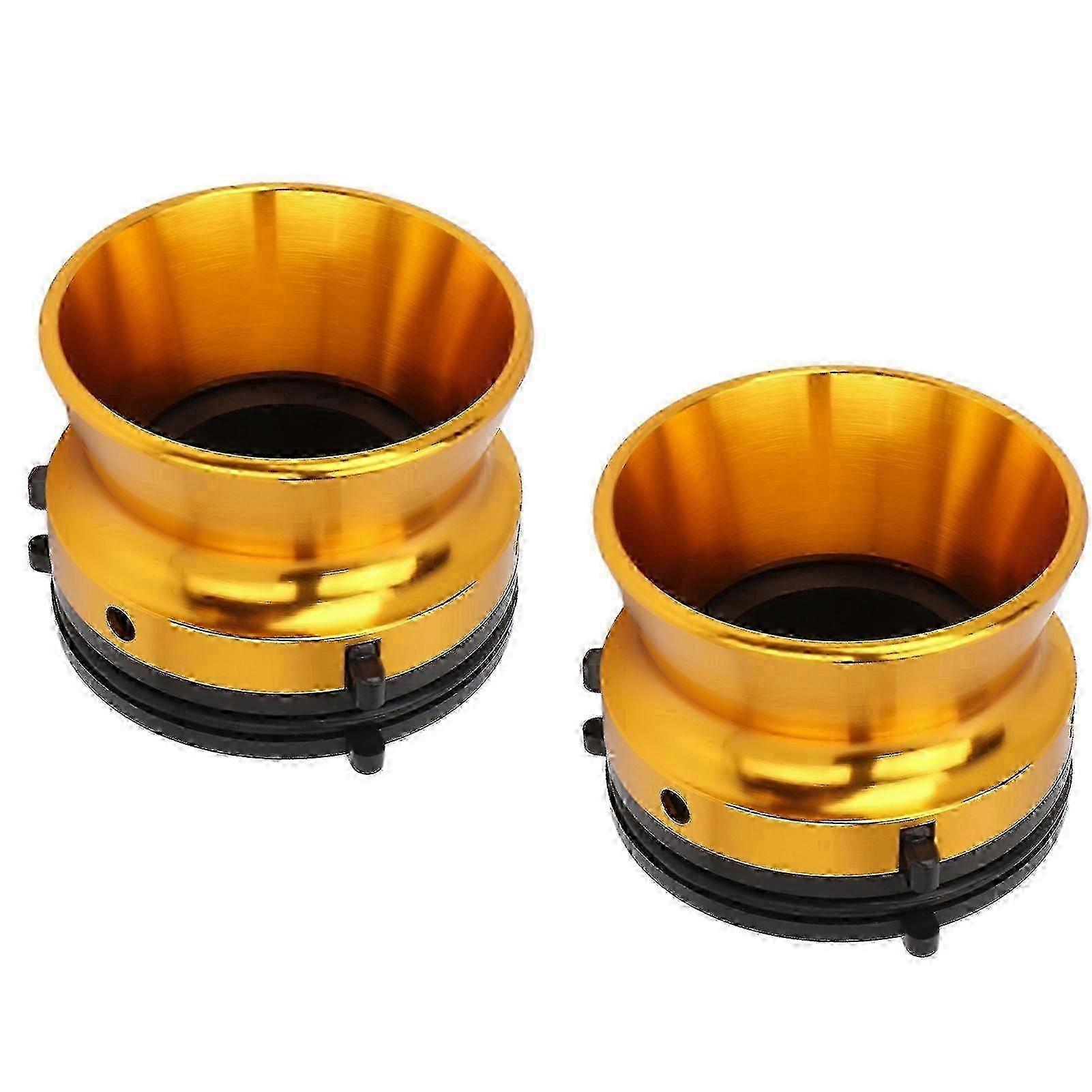 1 Pair 10 Inch Opener Universal Polished Aluminum NAB Hub Adapters