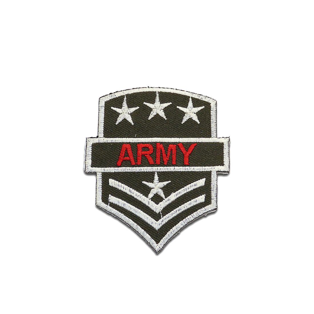 Patch / Iron-on patch - Lieutenant General U.S. ARMY - Green - 6x7.5 - Applique Patch Patch