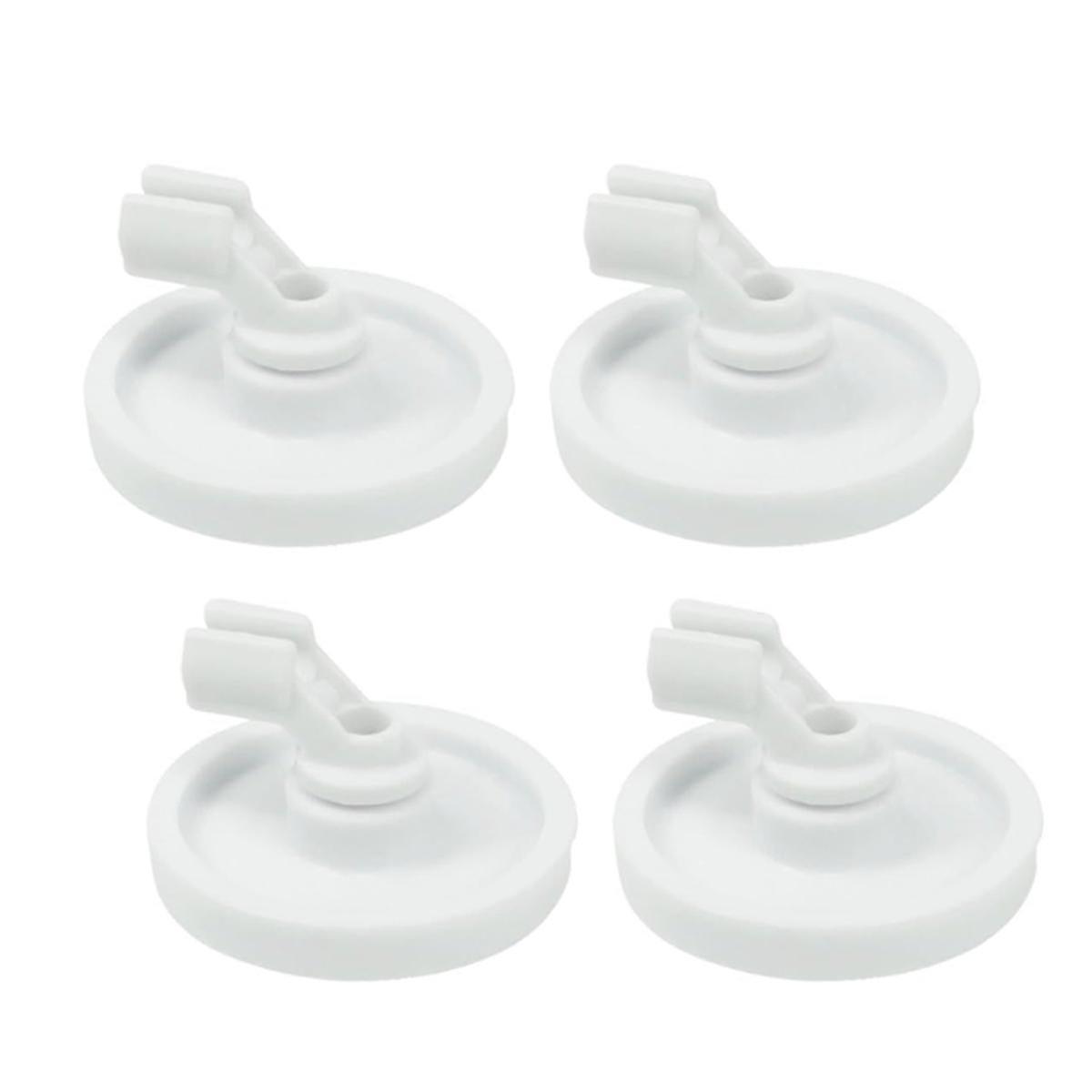 4Pcs 154174501 Dishwasher Wheels Bracket, Replace 154174401, 154174502, Replacement for Tappan
