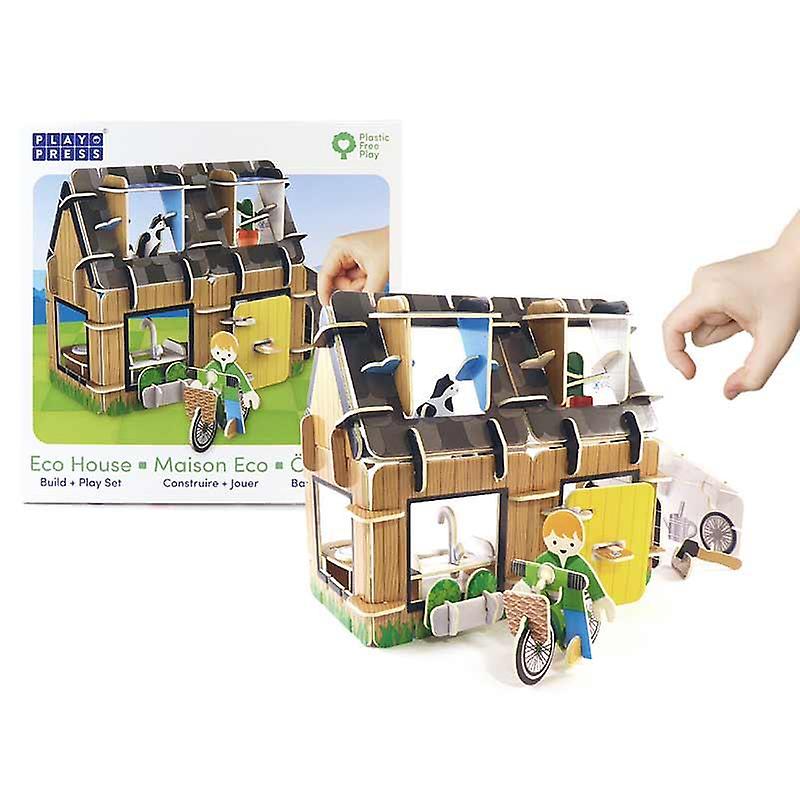 Eco House Playset - Build & Play