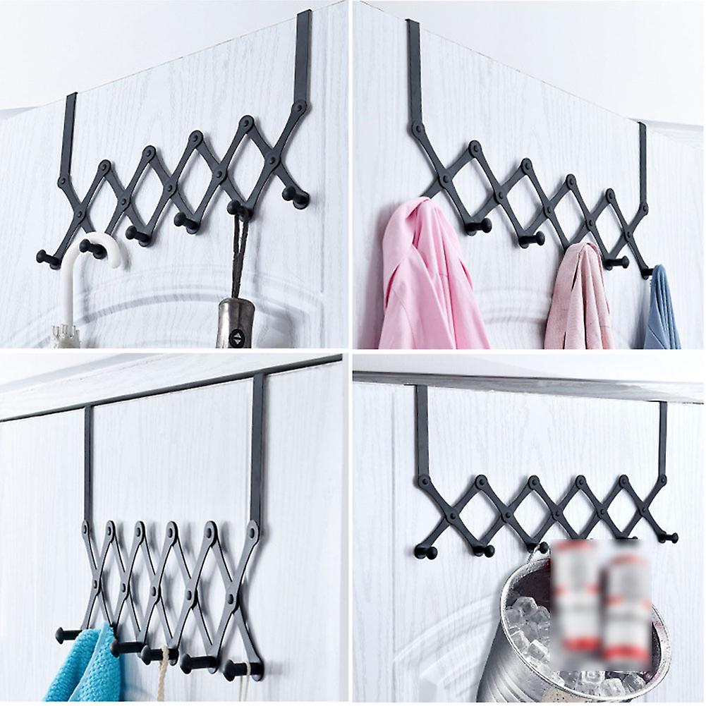 Punch-free folding hooks behind the door creative hooks behind the door storage