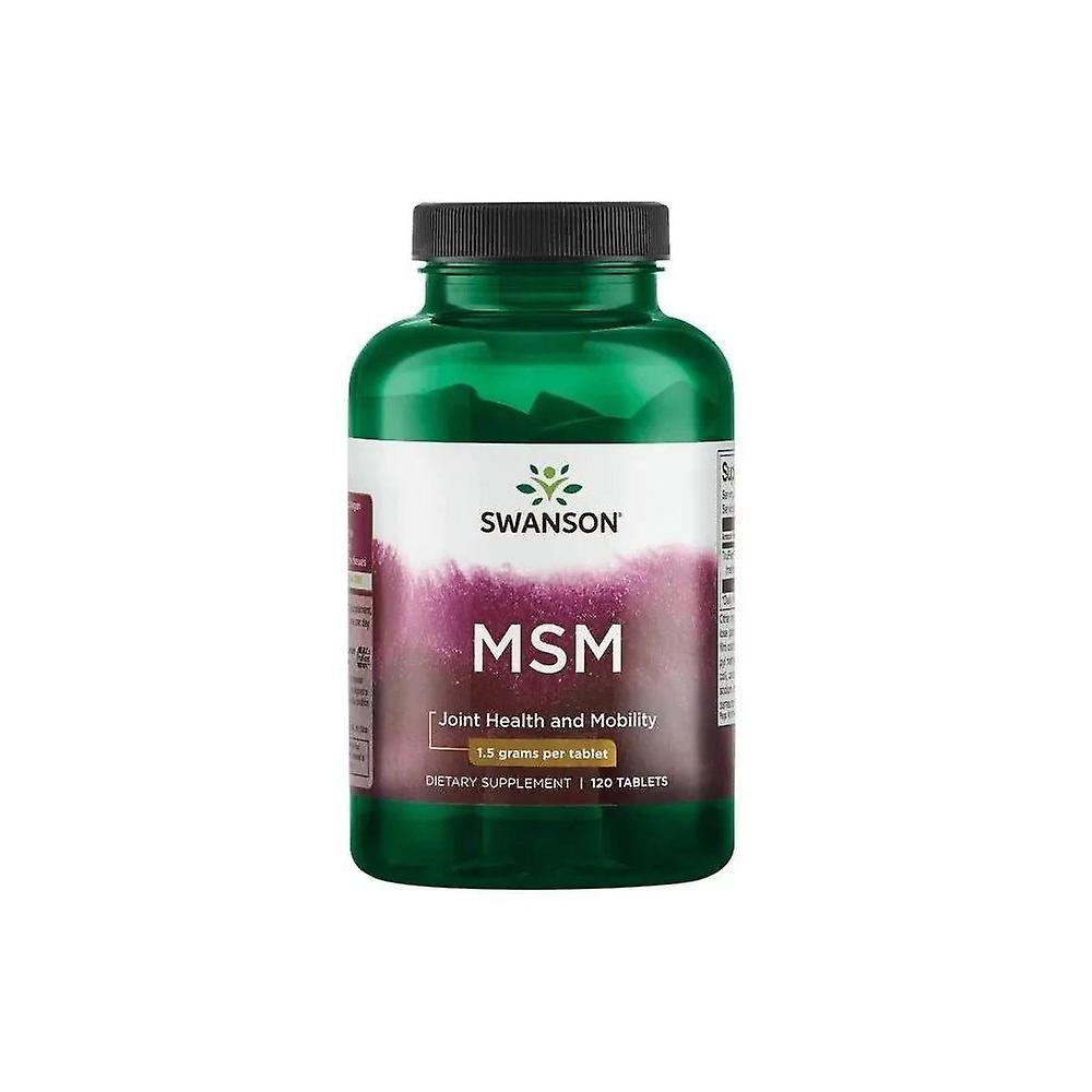 Swanson msm, 1,5 g, 120 Tabletten 3440