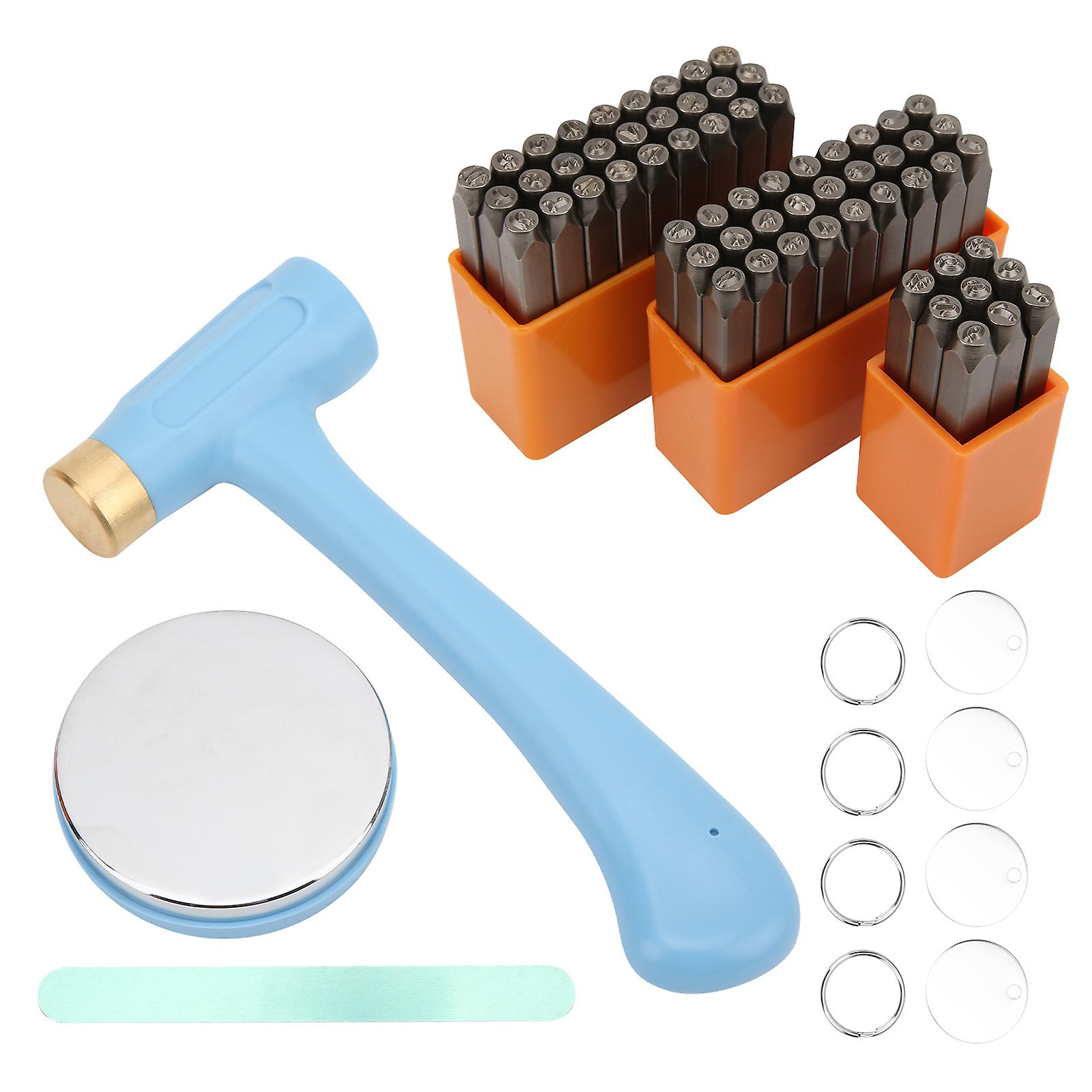 Durable Metal Stamping Kit, Stable, Sturdy, Practical, Wide Application, Polishing, Metal Stamp Set