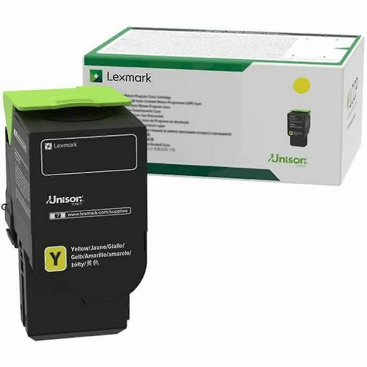 Toner Lexmark C2320Y0 gul