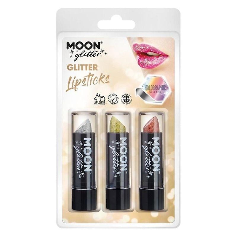 Moon Glitter Holographic Lipstick G07732