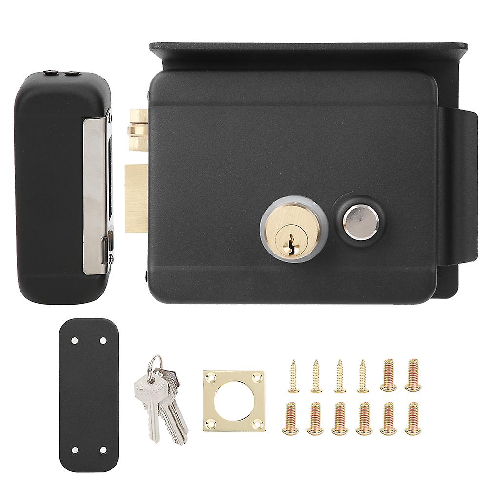 DC12V Integrated Electric Control Lock Access Control System for Home Hotel School Leftward Unlock