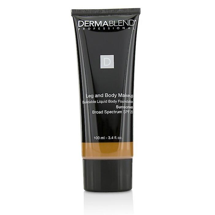 Dermablend Leg And Body Make Up Buildable Liquid Body Foundation Sunscreen Broad Spectrum Spf 25 - #deep Golden 70w 100ml/3.4oz
