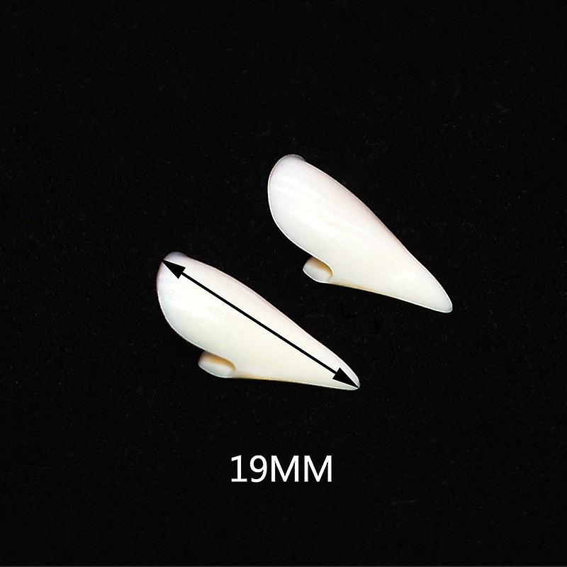 Diy Environmentally Friendly Resin Vampire Teeth Fangs Dentures Props Halloween Costume Props Party Favor Holiday Diy Decoration