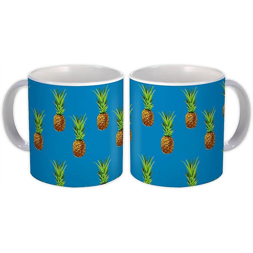 Gift Mug: Pineapple Crown Pattern
