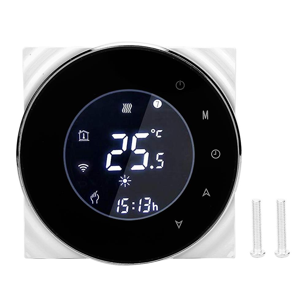 Digital Water Heating Thermostat 5A LCD Touch Screen Room Temperature Control AC95‑240V