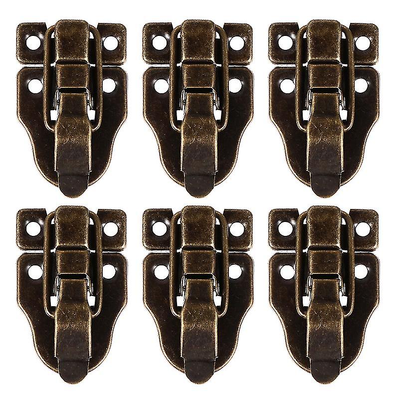 6pcs Wooden Box Buckle