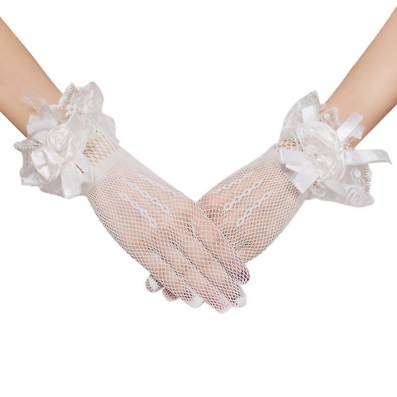 1pair Stylish Bridal Gloves
