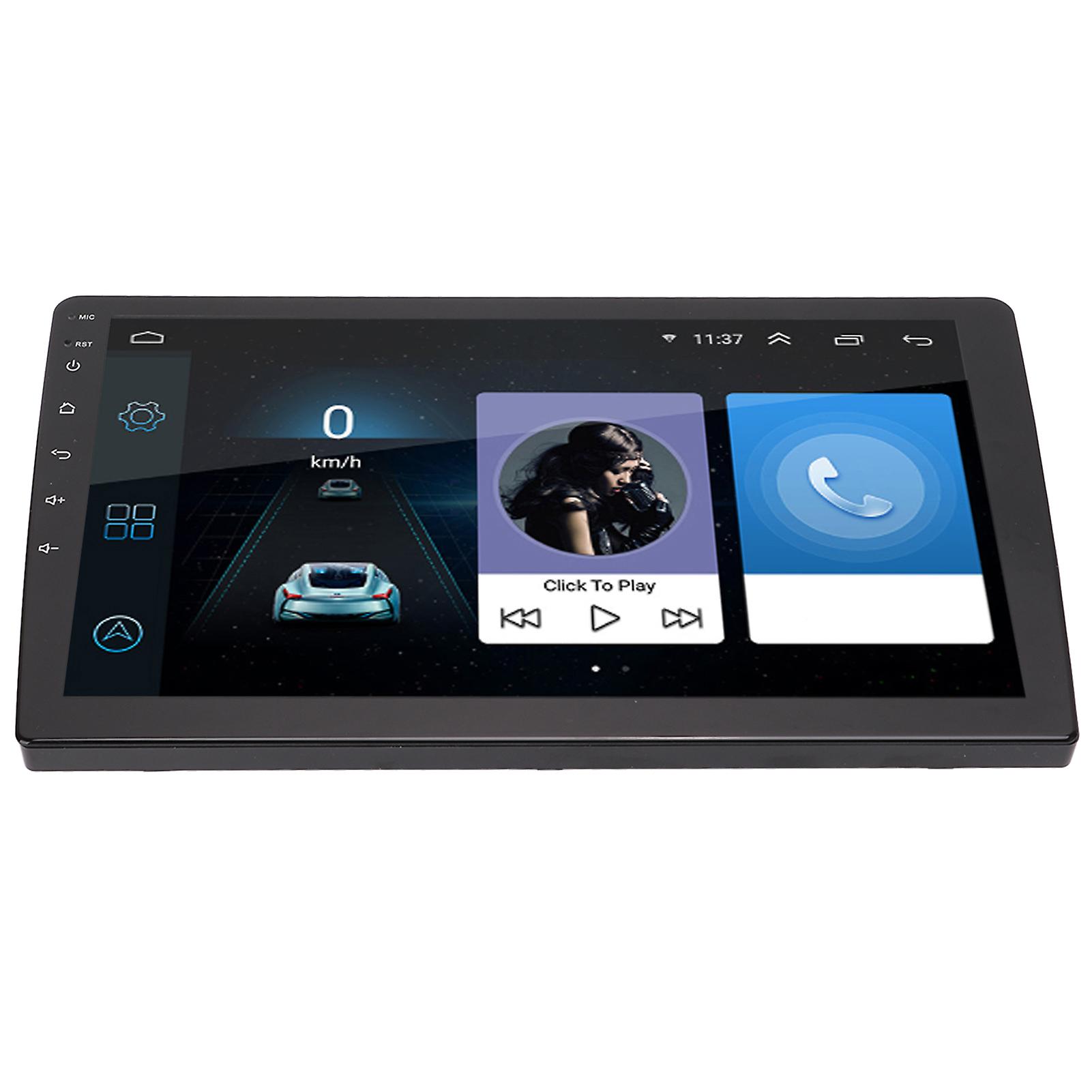 10,1-Zoll-Autoradio mit AHD-Kamera WiFi Bluetooth FM-Radio für Android 10.1 Universal 2 + 16G GPS-Navigationsdisplay