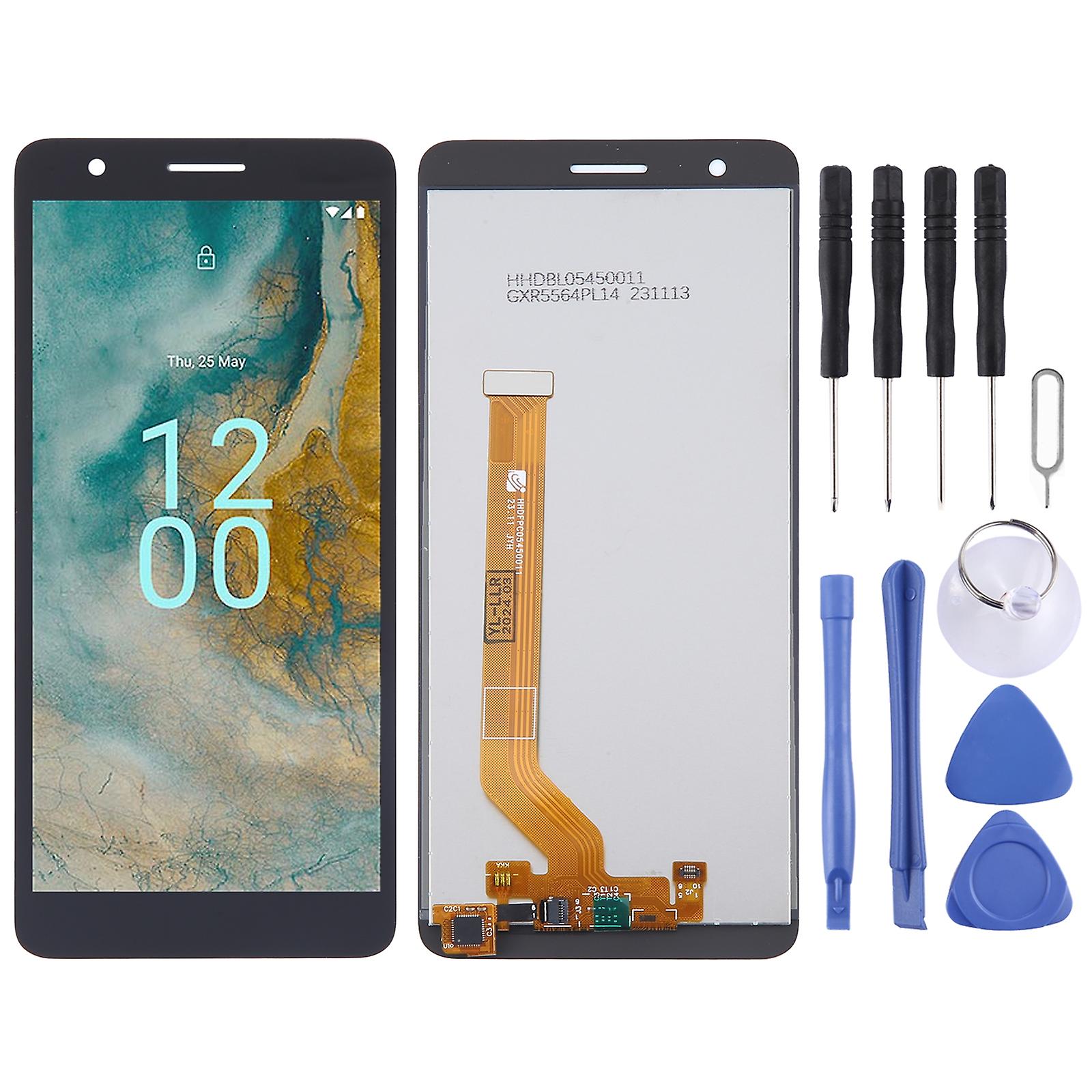 LCD Screen + Touch Screen For Nokia C02