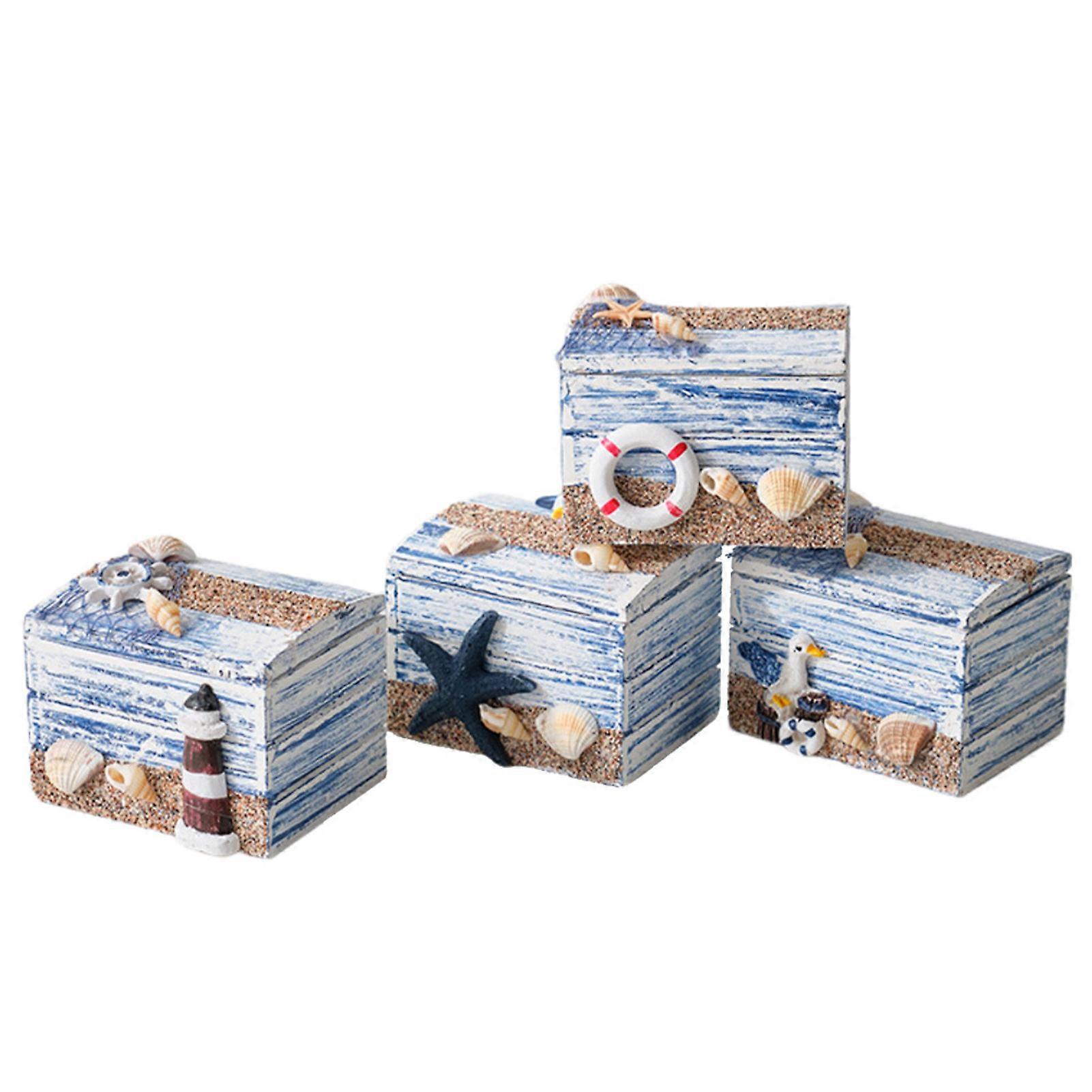 Mediterranean Storage Box Unique Hand-made Jewelry Box for Small Items