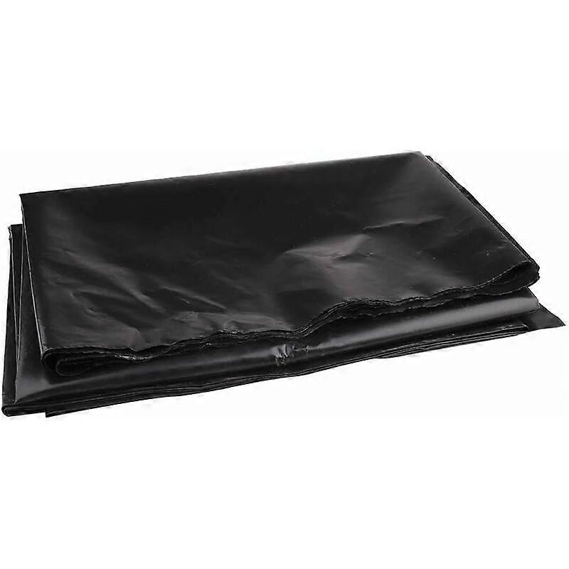 High density polyethylene pool cover-2 m x 3 m-black-for fish ponds, streams, fountains and water gardens