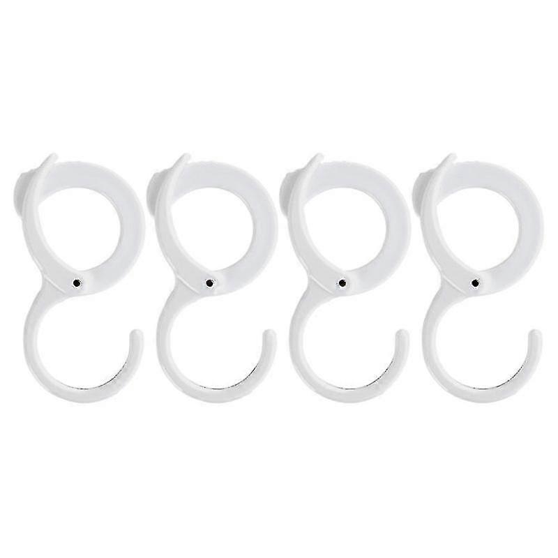 4pcs Storage Hooks, S-shaped Clasp Hooks