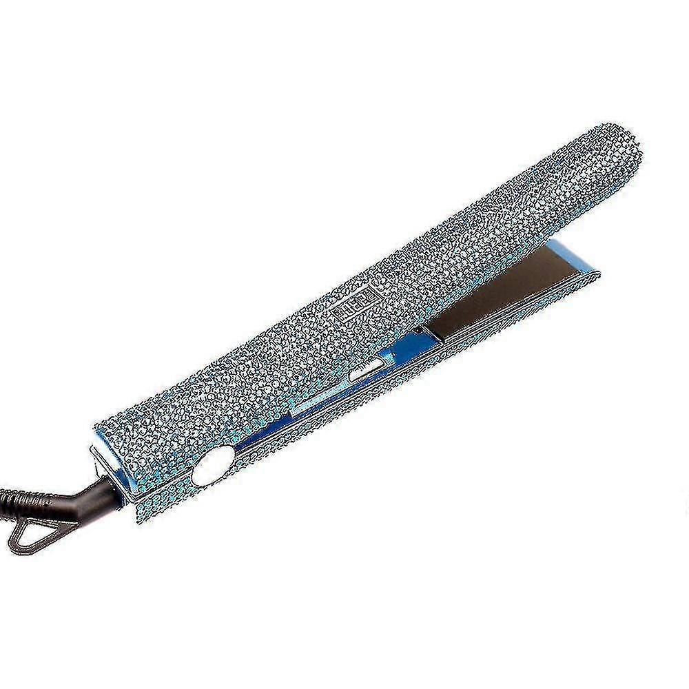 Professional Straightener And Curler, Dorisilk Titanium Flat Iron Diamond Straightener, 2 In 1 Straight Curler