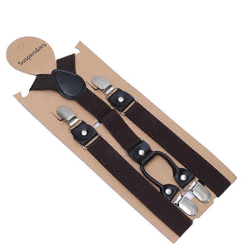 Adult Suspenders Simple Suspender Men Y-shape Braces Adjustable Clip-on Belt Slim Suspender Pants Jeans Braces