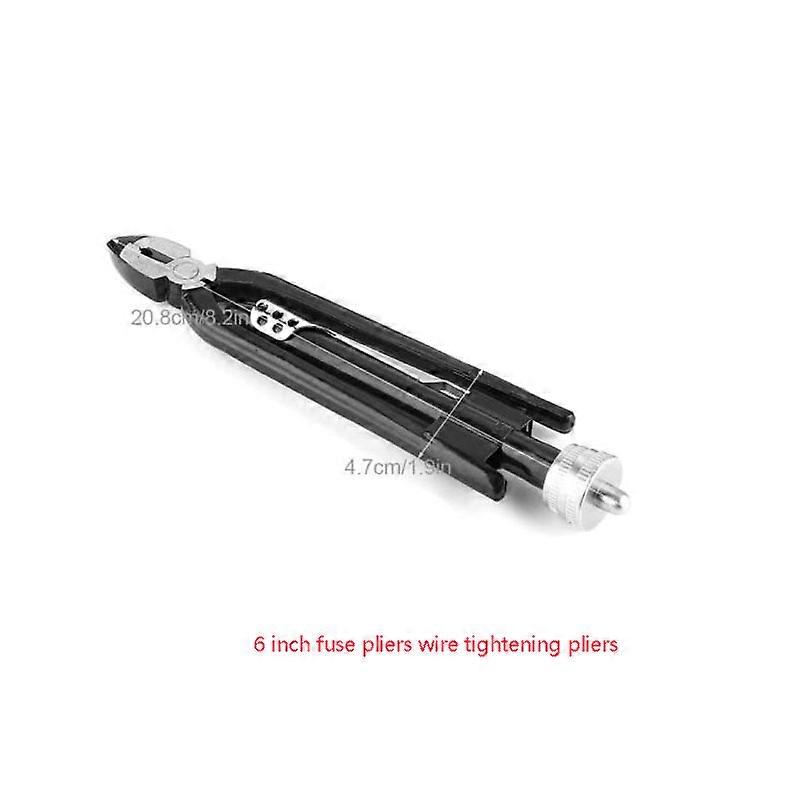 6/9 Inch Twisting Wire Pliers Twisting Wire Pliers Fuse Pliers Twisting Wire Safety Lock Wire Winding Tight Wire 15 Meters 7.5 M