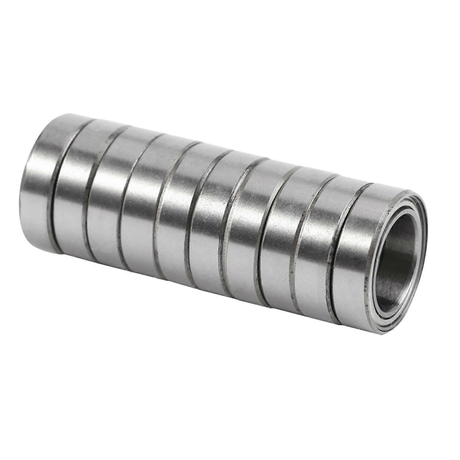 10 قطع 6700ZZ مزدوجة محمية رقيقة قسم رقيقة الجدار الكرات 10 * 15 * 4mm