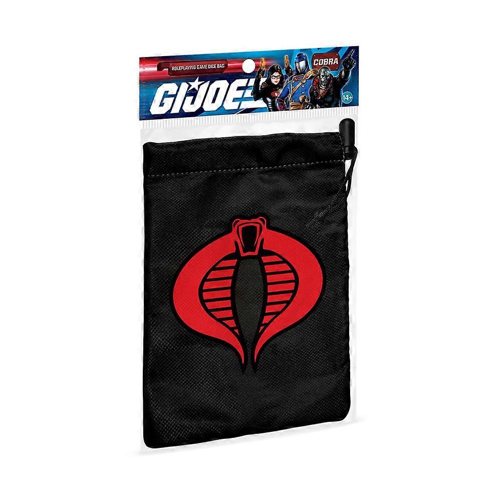 G.I. Joe Roleplaying Game Double-Lined Fabric Scratch-Free and Safe Dice Bag