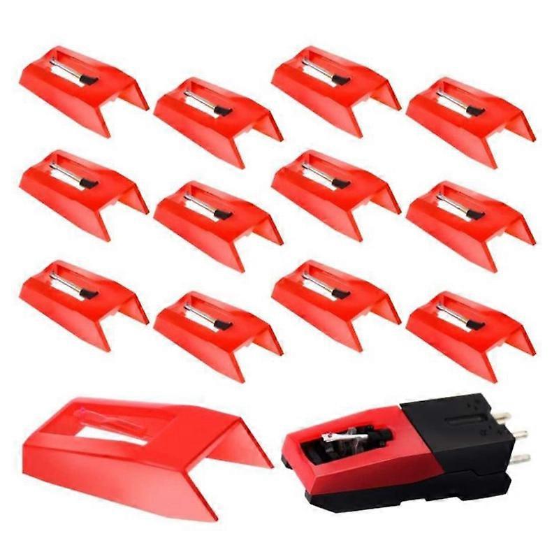 14 Pieces Record Player Needles Replacement Turntable Needles Replacement for LP,Phonograph,Record Player,,ION