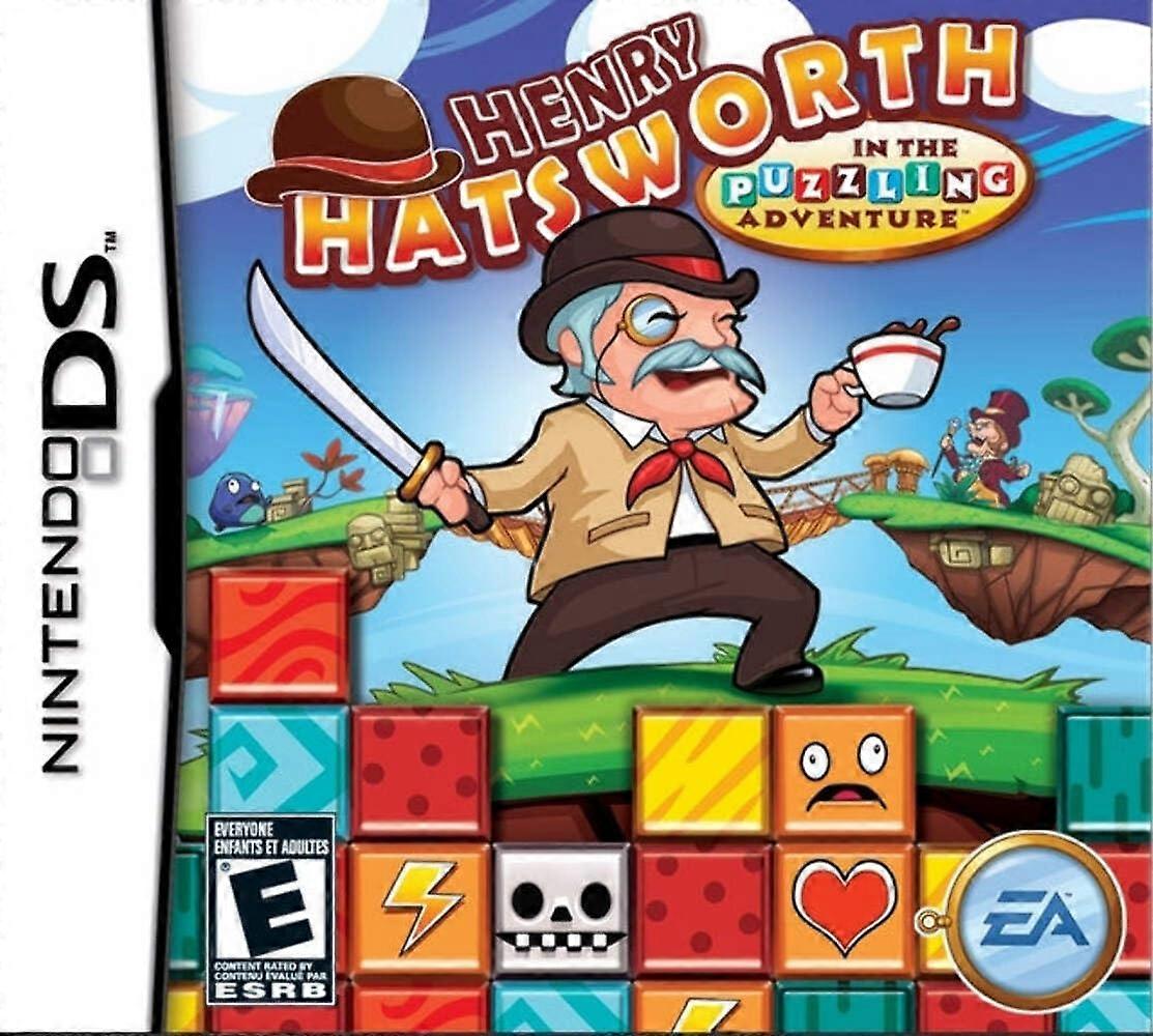 Henry Hatsworth  The Puzzling Adventure  Game - Nintendo DS - PAL - New & Sealed
