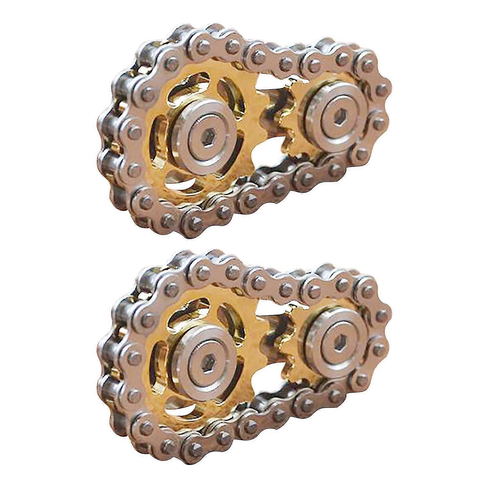Spinning Tops Fingertip Gyro Sprocket Sprocket Flywheel Fidget Toy N023