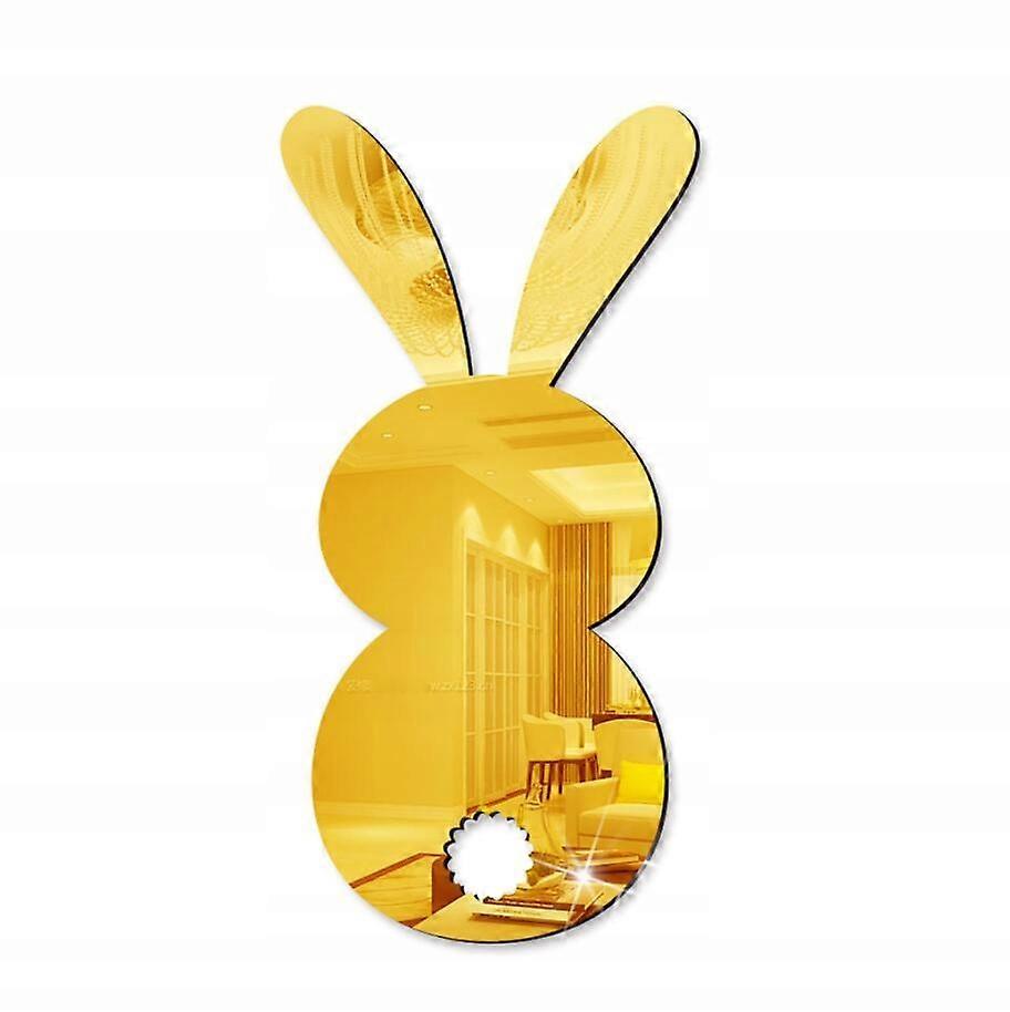 Easter Rabbit Mirror Wall Stickers
