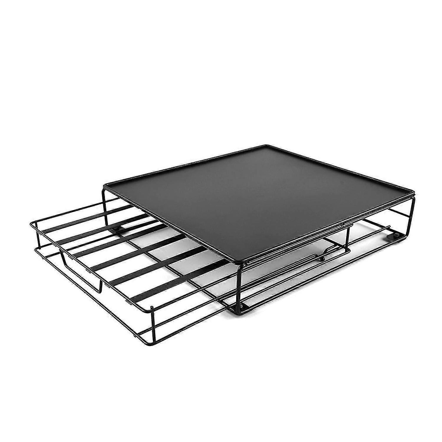 מחזיק תרמיל קפה מחזיק מגירה קיבולת גדולה עיצוב נוח מכונת קפה בסיס תרמיל מחזיק עבור כמוסות קפה