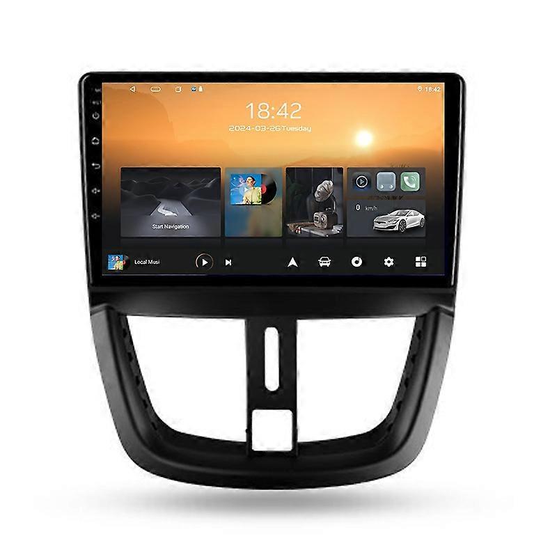 9" Car Android 12 For Peugeot 207CC 207 2006 - 2015 CC Car Radio Multimedia Video Player Audio Head