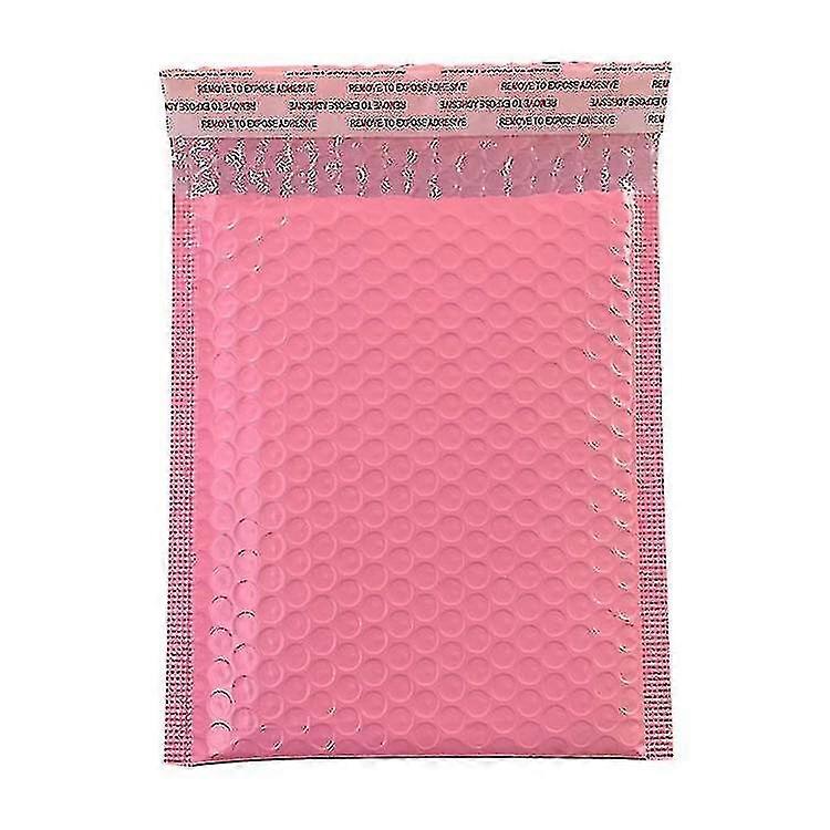50pcs Pink Bubble Bag Logistics Express Packaging Bubble Bag Express Envelope Package