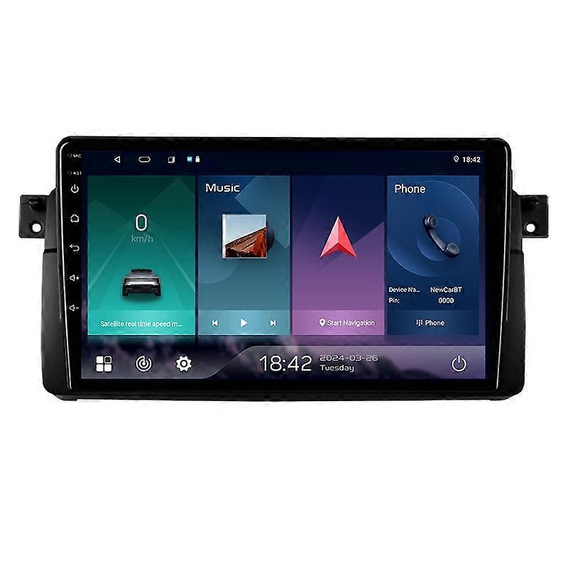 Car Radio Player For BMW 3-Series 3 Series E46 1998-2006 Multimedia Video WIFI Navigation 