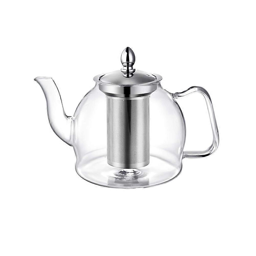1000Ml Glass Teapot with Removable Infuser, Stovetop Safe Tea Kettle, Blooming and Loose Leaf Tea M