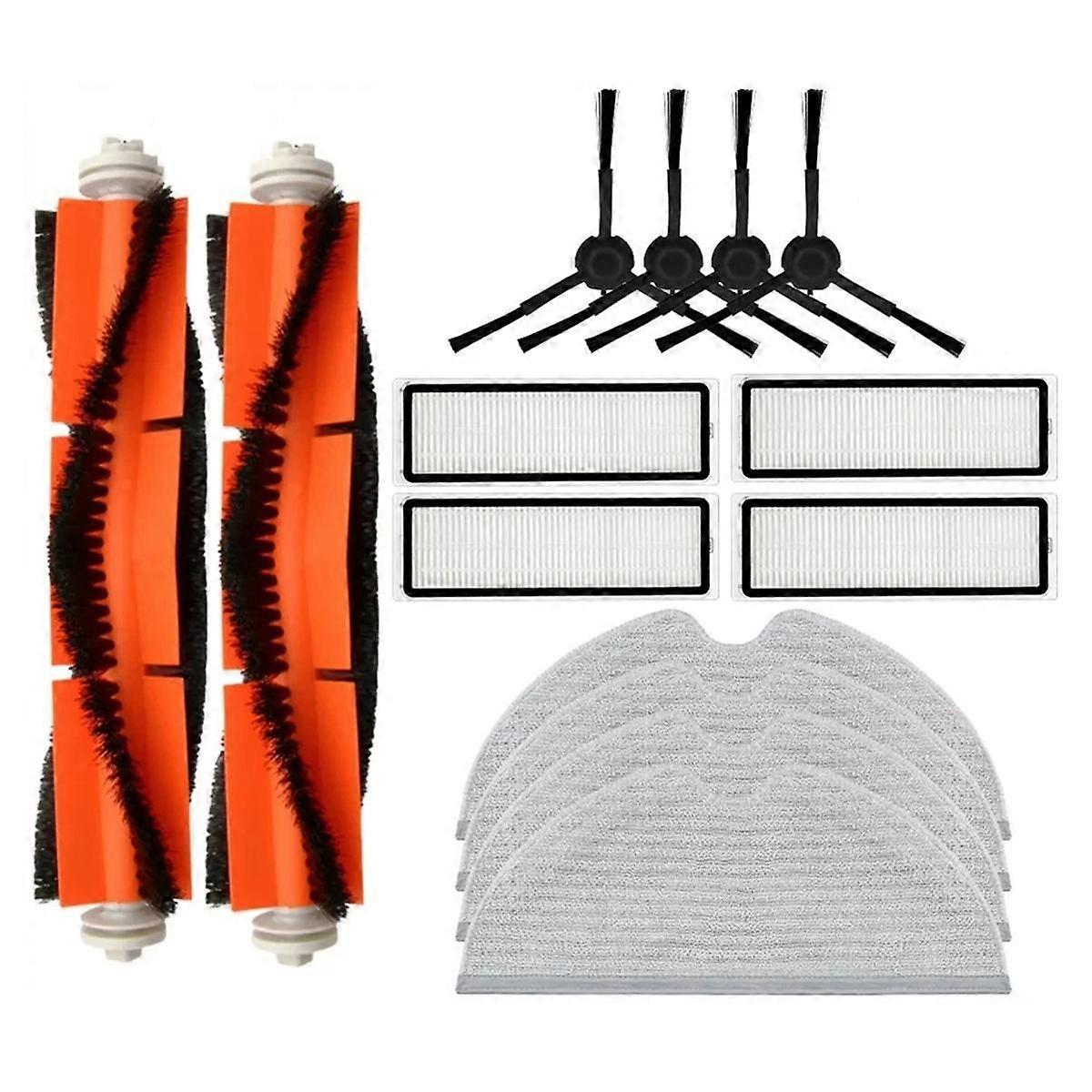 For D9 for Bot L10 Pro for Trouver Robot LDS Vacuum Finder Spare Part Accessories Side Brush Mop,B
