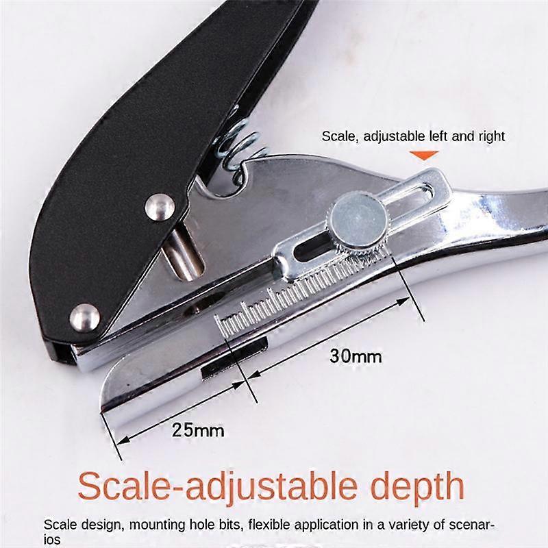 Screw Covers Hole Punch 8mm Aperture Round Punch Pliers Credit Photo Paper Card Corner Round Punche