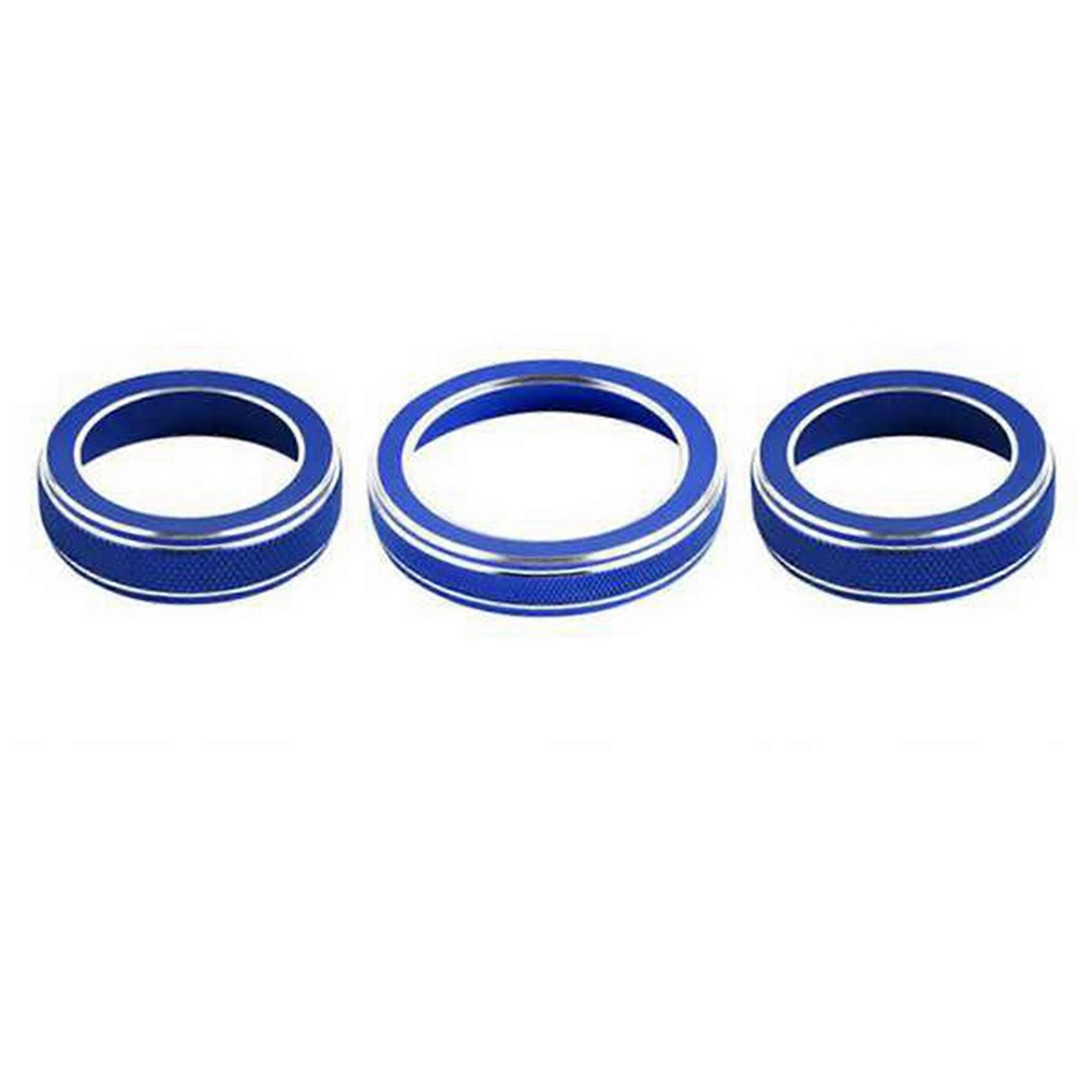 1Set Conditioner Knob Cover Volume Knob Cover For- - 2014-2021 Blue
