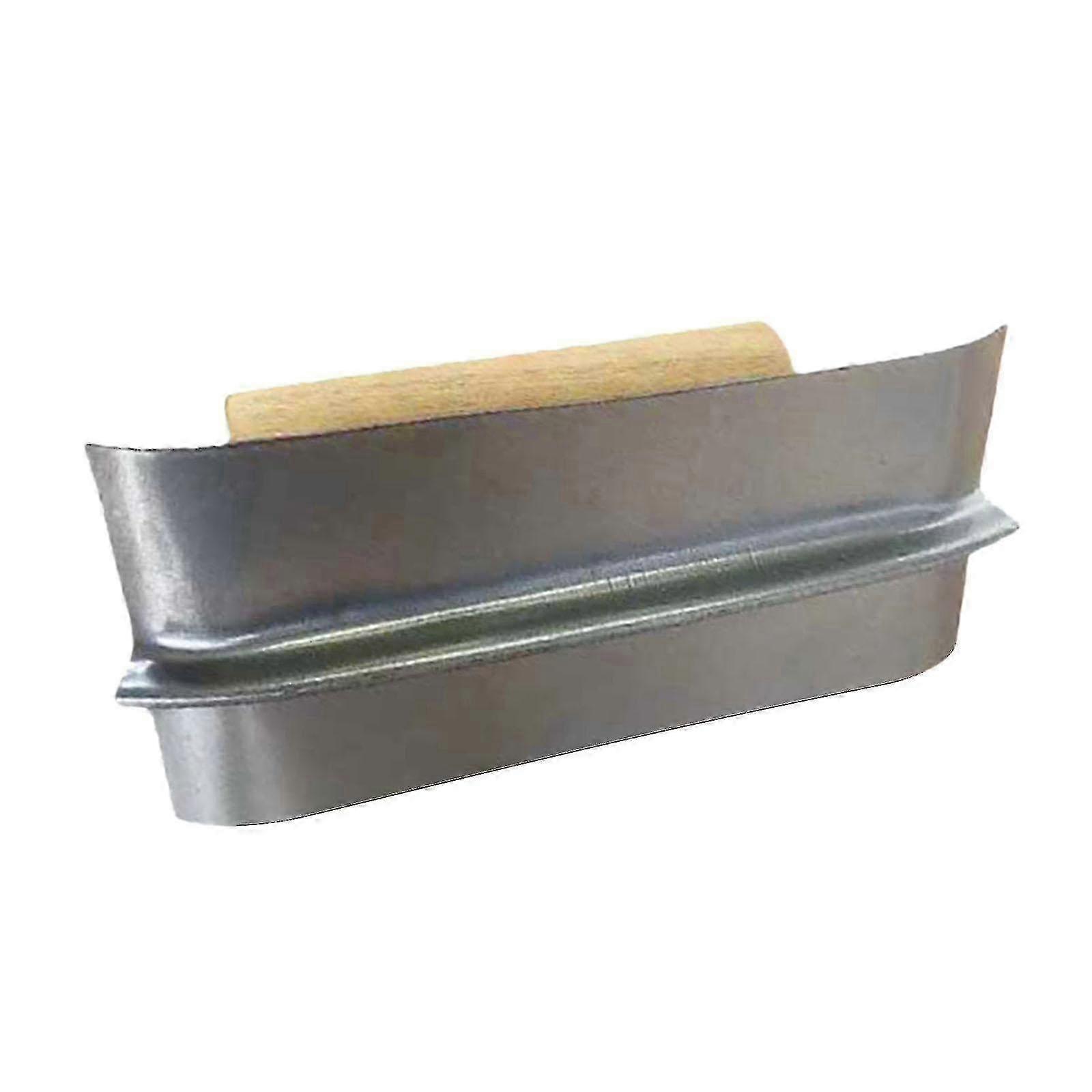 Concrete Hand Edger Comfortable Grip Sturdy Plaster Trowel Stainless Steel For Stucco Cement Masonry DrywallRUYUU