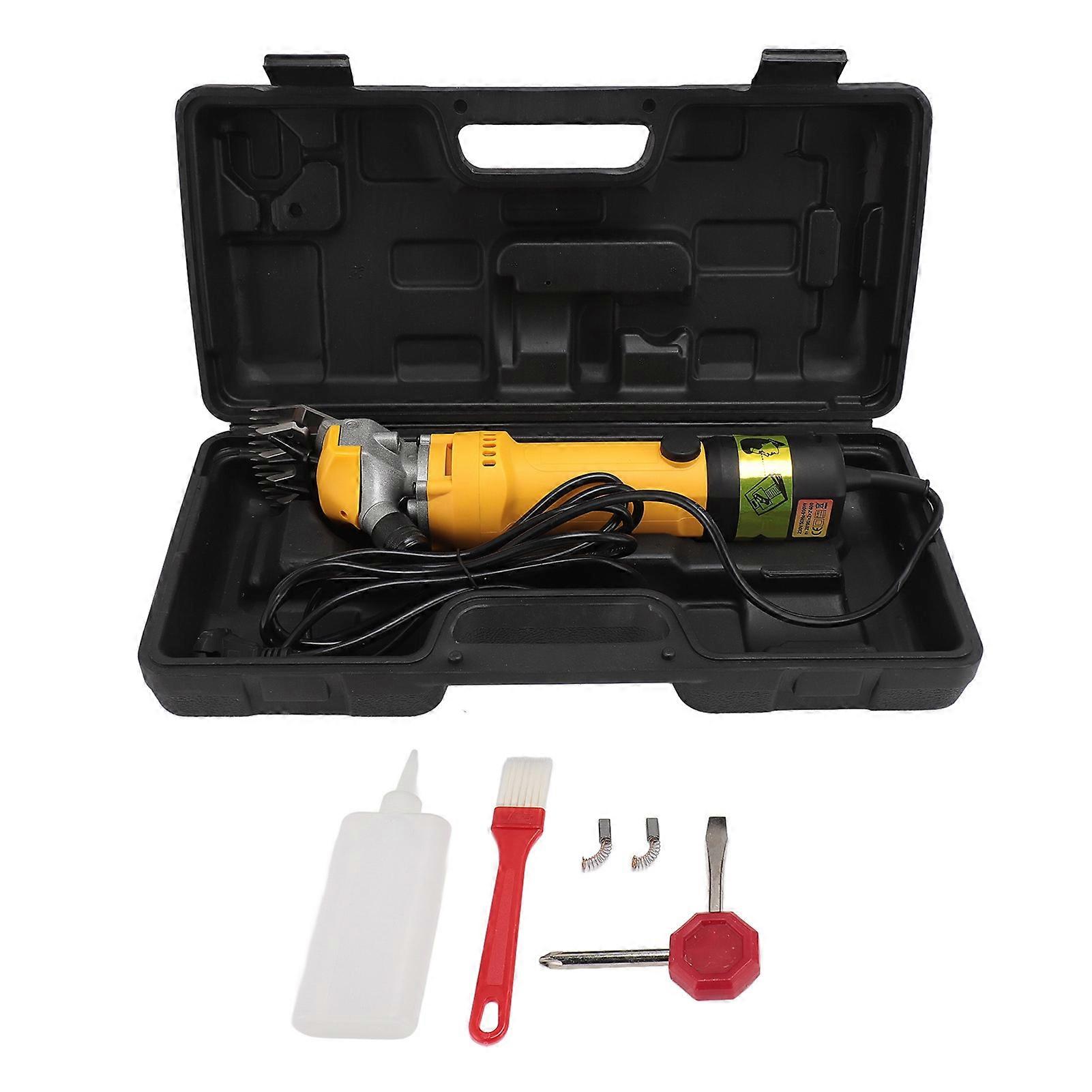 690W Electric Sheep Shears Professional Sheep Shearing Clippers Farm Livestock Grooming Kit for Goats Cattle Carpets 100240V AU Plug