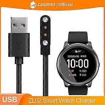 Zl02 Smart Watch Dock Charger Magnetische USB-oplaadkabel snoer draad voor Smartwatch Line kabellader draad accessoires B85 Zl02d Niet-apple smartwatch