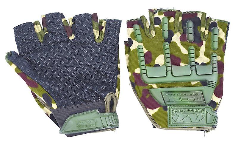 Fingerless gloves military 