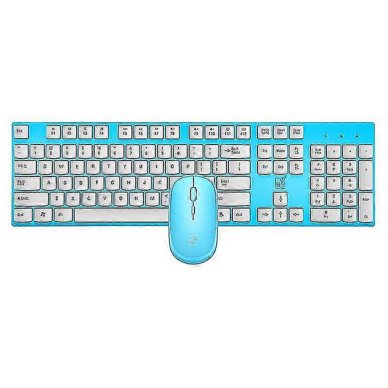 Ultra-thin Wireless Keyboard Mouse Set Laptop Office 2.4g Keyboard Mouse Set