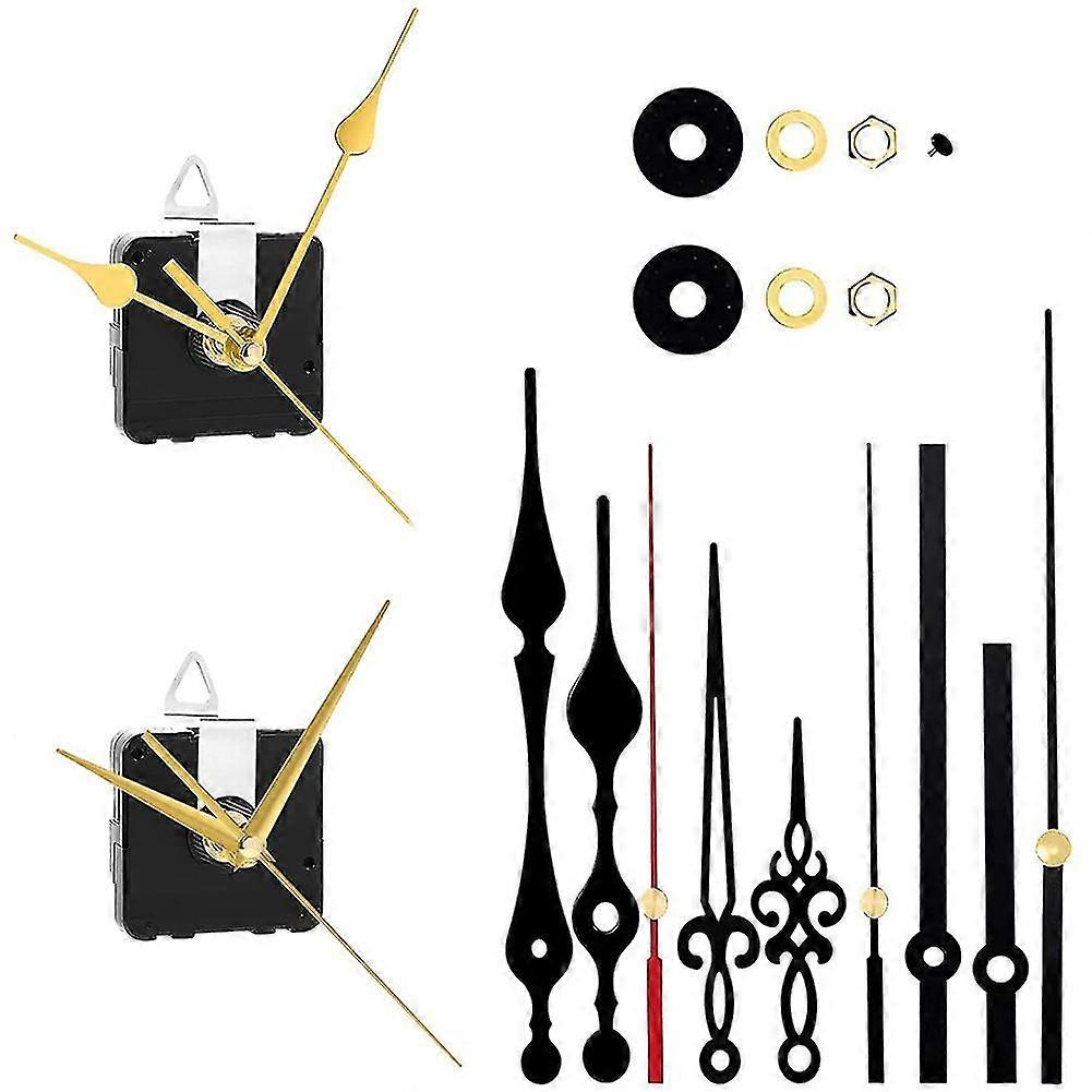 Quartz Clock Mechanism Kit, Wall Clock Mechanisms Mattery Powered Replacement, Clock Hands Movement