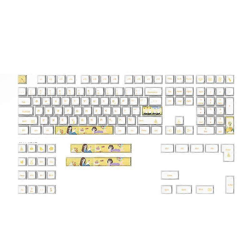 XDA PBT Keycaps Electronic Game Sublimation for MX Switches Mechanical Keyboard