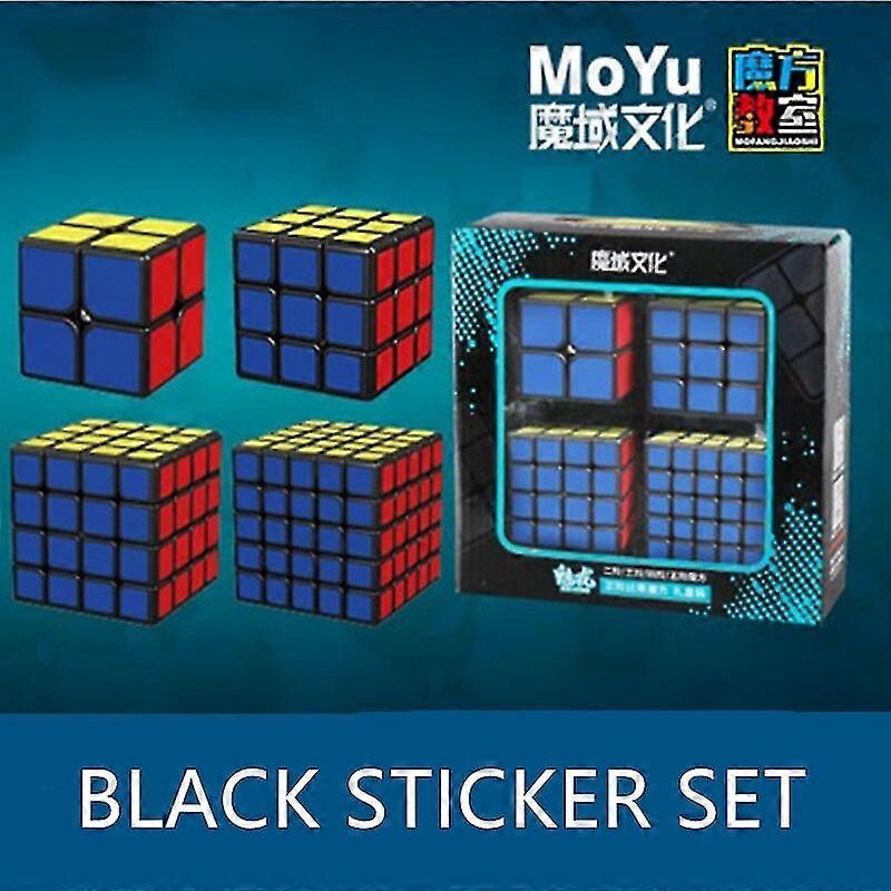 Moyu Cube Gaveæske 2x2 3x3 4x4 5x5 Magic Cube Sq-1 Speed Cube Puslespil C