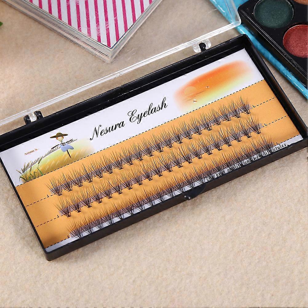 Natural Soft False Eyelash Extension Deluxe Lashes VOLUME Flase Fans 3d Eyelashes(9mm)