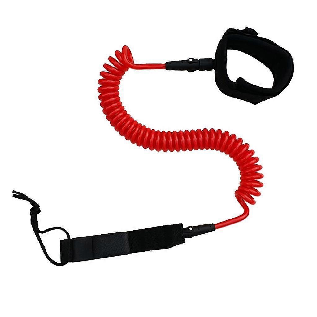 10ft Surfboard Paddle Board Leash Stand Up Paddle Board Leash Strap Red