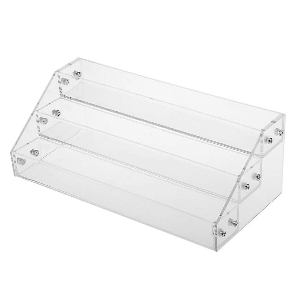 3 nivåer akryl nagellack display hållare arrangör rymmer 30 flaskor