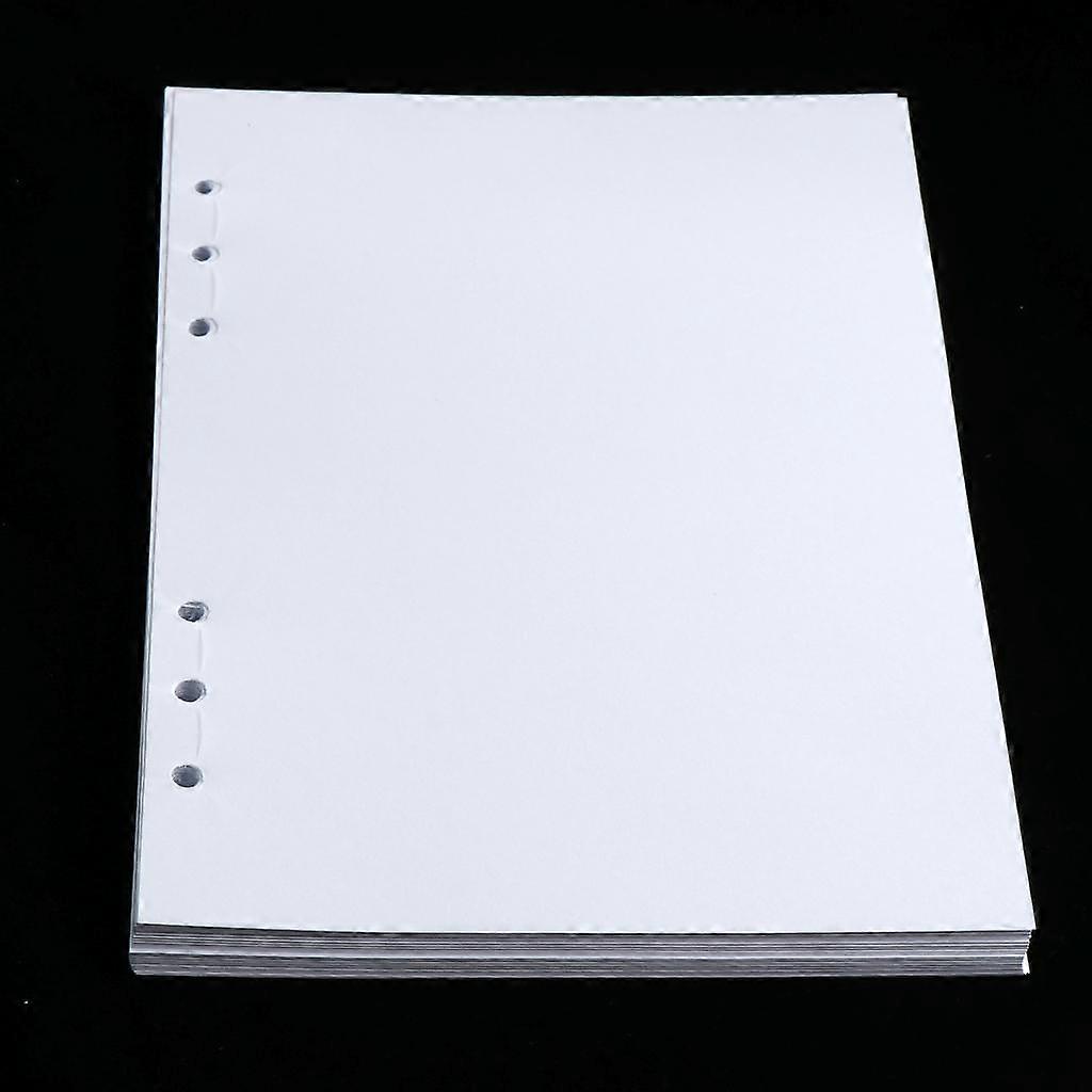 80 Sheets of Notepaper Refill Insert Replacement for Notebooks, Organizers